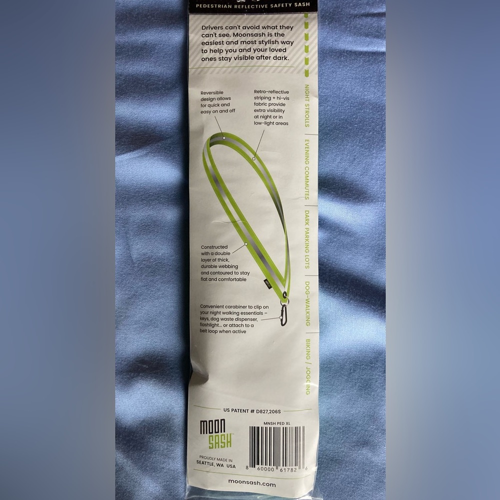 Reflective Sash - Picture 2 of 2